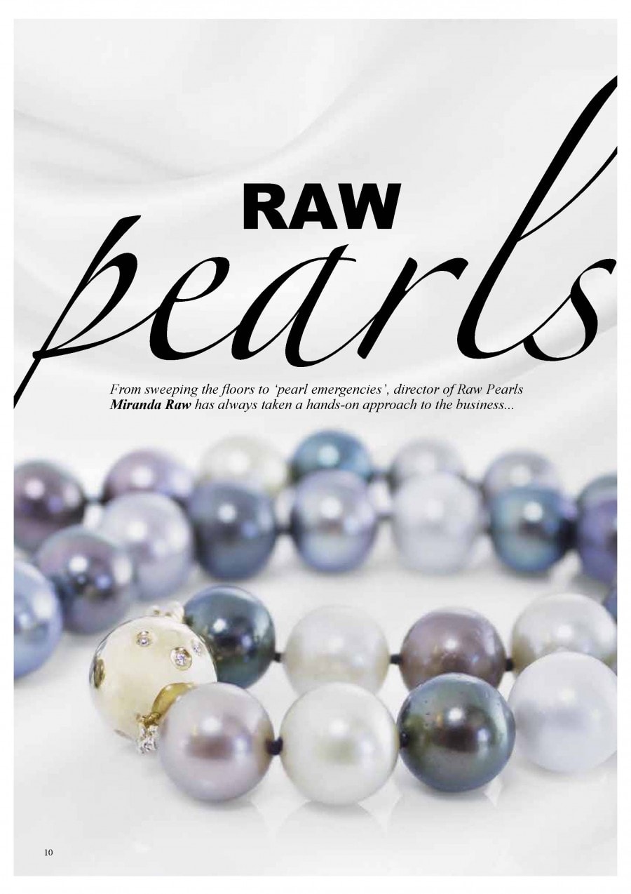 The Jeweller Magazine’s Member Spotlight on Raw Pearls
